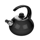 Altom Design, czajnik emaliowany, czarny, 2,5l
