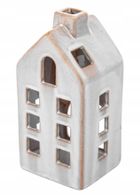 Altom Design, domek porcelanowy na tealight, 7-6,5-14 cm
