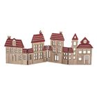 Altom Design, figurka drewniana składana, domki, 44-15,5 cm