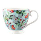 Altom Design, Folk, Flowers, filiżanka jumbo na stopce, 350 ml