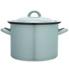 Altom Design, garnek prosty, szałwiowy nakrapiany, 3,3l, 18-14 cm