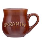 Altom Design, grzaniec kubek ceramiczny, beczułka z uchem z napisem, 250 ml