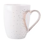 Altom Design, Heart Reflection, kubek baryłka, 300 ml, biały