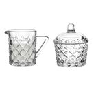 Altom Design, Karo, komplet cukiernica, 210 ml + mlecznik, 200 ml