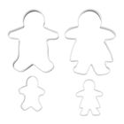 Altom Design, komplet 4 wykrawaczy nierdzewnych, Ciastuś