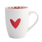 Altom Design, kubek baryłka nbc, 340 ml, heart