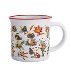 Altom Design, kubek ceramiczny z wywiniętym rantem, jesień, 320 ml