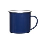 Altom Design, kubek emaliowany, granatowy, 10 cm, 700 ml