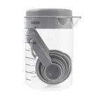 Altom Design, kubek z miarką + zestaw 6 miarek