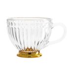 Altom Design, Lily, kubek na złotej stopce, 430 ml