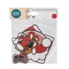 Altom Design, magnes na lodówkę, 38-38 cm, Mikołaj