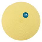 Altom Design, mata słomkowa, 38 cm, lemon