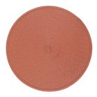 Altom Design, mata słomkowa, okrągła, koralowa, 38 cm