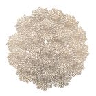 Altom Design, mata stołowa, ażurowa, złota, 38 cm