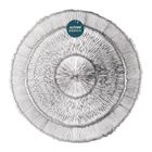 Altom Design, mata stołowa, okrągła pvc, srebrna promienie, 38 cm