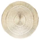 Altom Design, mata stołowa, okrągła pvc, złota promienie, 38 cm