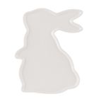 Altom Design, naczynie zajączek, porcelana kremowa, 23-17-1,5 cm