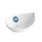 Altom Design, Nocturn White, salaterka, liść, 14-10,5 cm