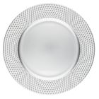 Altom Design, podkładka pod talerz krople, srebrna, 33 cm