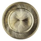 Altom Design, podkładka pod talerz, relief złoto, 33 cm