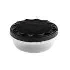 Altom Design, pojemnik z zakręcaną pokrywą, 0,3l, czarny