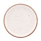 Altom Design, Reactive ivory, talerz deserowy, nbc, 19.5 cm