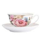 Altom Design, Róża, filiżanka ze spodkiem, 220 ml