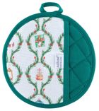 Altom Design, świąteczna girlanda łapka kuchenna śr., 18 cm, 100% bawełna