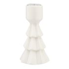 Altom Design, świecznik porcelanowy, choinka, 6-6-11,5 cm