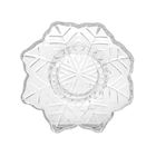 Altom Design, świecznik szklany, 12,5-12,5-2,5 cm