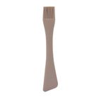 Altom Design, szpatuła silikonowa z pędzelkiem 2w1, taupe, 26-4,5-1 cm