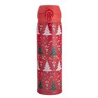 Altom Design, termos nierdzewny, 450 ml, choinki