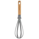 Altom Design, trzepaczka z drewnianym uchwytem, szary, 30-7-7 cm