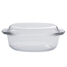 Altom Design, Vega, naczynie żaroodporne z pokrywką, owalne, 3,5l, 33,2-23,2-13 cm