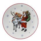 Altom Design, wyprawa mikołaja talerz deserowy, 20,5 cm