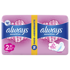 Always, Ultra Sensitive Long, podpaski ze skrzydełkami, rozmiar 2, 16 szt.