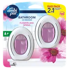 Ambi Pur, Flowers and Spring, odświeżacz powietrza do łazienki, 2 szt.