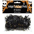 Amscan, pająk plastikowy, 5-4 cm, 36 szt.