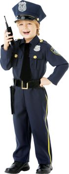 Amscan, strój karnawałowy dla dzieci, Policjant, rozmiar 128-134 cm