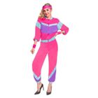 Amscan, strój retro, lata 80, dres damski, rozmiar L