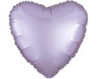 Anagram, balon foliowy, Serce Satin Luxe Pastel Lilac