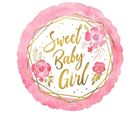 Anagram, balon foliowy, Sweet Baby Girl, 46 cm