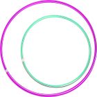 Androni, hula hoop, 60 cm