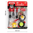 Anek dla dzieci, zestaw akcesoriów kuchennych z patelnią