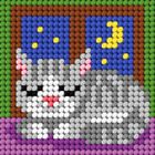 Anex-bis, Moje pierwsze wyszywanie, zestaw do haftu, Kotek