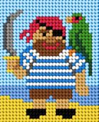 Anex-bis, Moje pierwsze wyszywanie, zestaw do haftu, Pirat