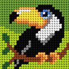 Anex-bis, Moje pierwsze wyszywanie, zestaw do haftu, Tukan