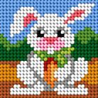 Anex-bis, Moje pierwsze wyszywanie, zestaw do haftu, Zajączek