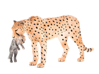 Animal Planet, Samica geparda z młodym, figurka