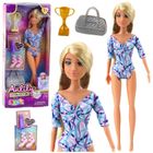 Anlily, lalka baletnica z akcesoriami, buty torba bidon puchar